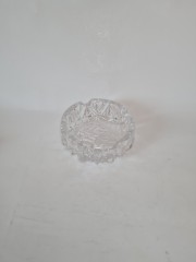 Пепельница винтажная Anker Hocking, хрусталь, 5 х 13 см, Германия, 1960-70гг.