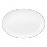 Seltmann Weiden Seltmann Weiden Lido Black Line Platte oval 35x24 cm Seltmann Weiden Lido Black Line овальная тарелка 35x24 см