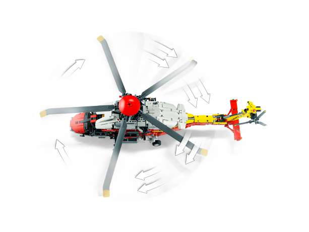 Lego Airbus H175 Rettungshubschrauber Спасательный вертолет Airbus H175