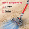aonus aonus Akku-Hand-und Stielstaubsauger, Beutellos, 500W 33KPa Staubsauger Kabellos Starke Saugsleistung 60Min, 2500mAh  Беспроводной ручной пылесос aonus, без мешка, пылесос мощностью 500 Вт, 33 кПа, беспроводной, сильная мощность всасывания 60 минут,