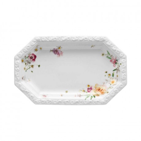 Rosenthal Rosenthal Maria Pink Rose Platte 28 cm Rosenthal Maria Тарелка с розовыми розами 28 см