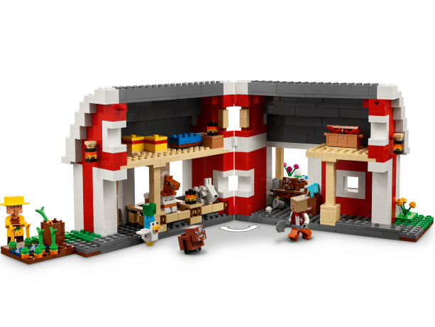 Lego Die rote Scheune Красный амбар