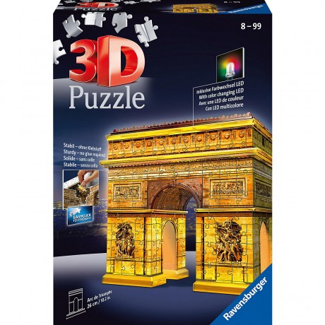 Ravensburger 3D-Puzzle Night mit LED Ночная 3D-головоломка со светодиодной подсветкой
