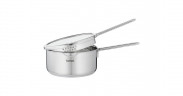 Tefal Tefal Stielkasserolle Nordica, O 16cm, Topf edelstahl, mit Glas-Siebdeckel  edelstahl Кастрюля Tefal Nordica, O 16см, кастрюля из нержавеющей стали, со стеклянной крышкой-ситом