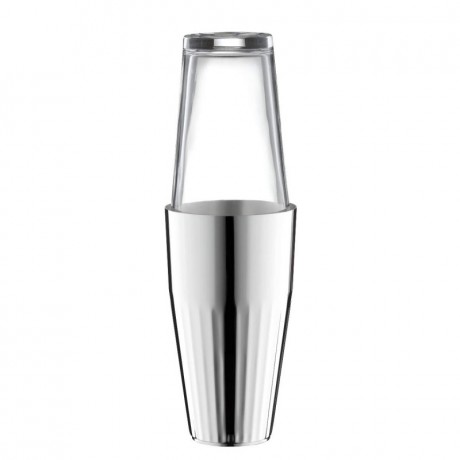 Robbe & Berking Robbe & Berking Belvedere Bar-Kollektion - 90 g versilbert Cocktailshaker mit Glas Robbe &amp; Berking Belvedere Bar Collection - 90 г посеребренный шейкер для коктейлей со стеклом