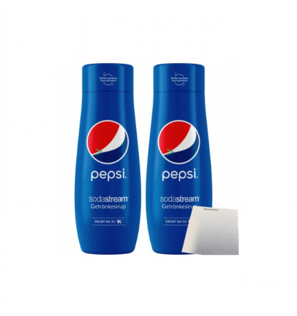 Набор сиропов для напитков Sodastream Pepsi, 2 х 440мл