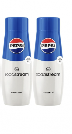 Набор сиропов для напитков Sodastream Pepsi, 2 х 440мл