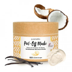 puremetics Revitalisierend: Mit Cocos &amp; Vanille Peel-Off Gesichtsmasken  Восстанавливающий: с кокосовыми и ванильными отшелушивающими масками для лица
