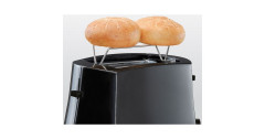 Cloer Cloer Toaster 3310 schwarz, 825 Watt, fur 2 Scheiben Toast  schwarz Cloer Toaster 3310 черный, 825 Вт, на 2 ломтика тостов