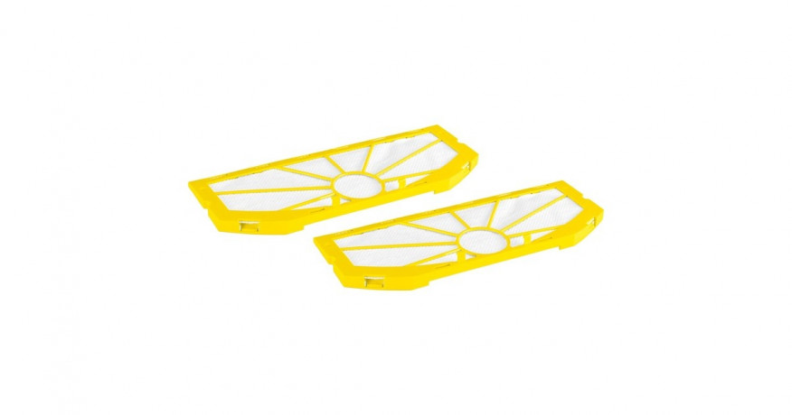 Karcher Karcher Feinfilter fur Robocleaner RC 3 / RC 3 Premium weiss, 2 Stuck  weiss Фильтр тонкой очистки Karcher для Robocleaner RC 3/RC 3 Premium белый, 2 шт.