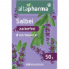 altapharma Salbei-Bonbons mit Vitamin C sugarfrei Конфеты Шалфей с Витамином С для лечения шеи и горла, без сахара 50 г