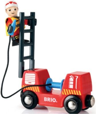 BRIO Bahn Feuerwehr Set Железнодорожный пожарный комплект