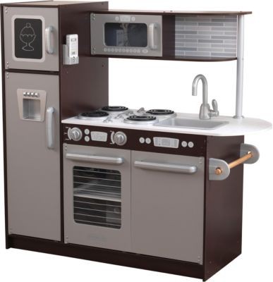 KidKraft Spielkuche Uptown Espresso aus Holz Игровая кухня Uptown Espresso из дерева