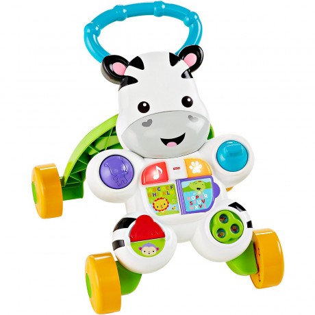 Mattel Fisher-Price Lern mit mir Zebra-Lauflernwagen Ходунки Fisher-Price «Учись со мной в форме зебры»