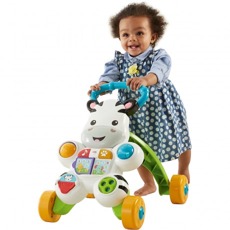 Mattel Fisher-Price Lern mit mir Zebra-Lauflernwagen Ходунки Fisher-Price «Учись со мной в форме зебры»