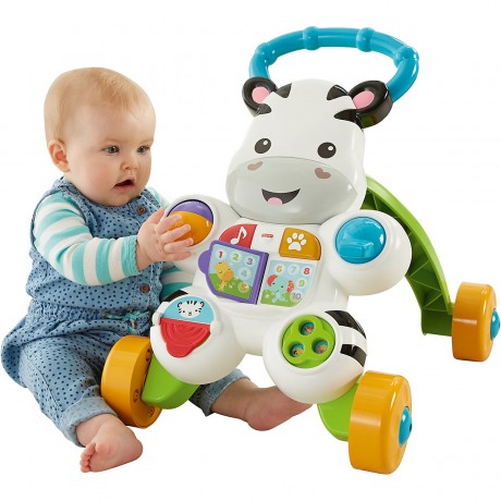 Mattel Fisher-Price Lern mit mir Zebra-Lauflernwagen Ходунки Fisher-Price «Учись со мной в форме зебры»