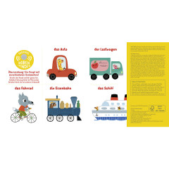 Sauerlander Verlag Horst du die Fahrzeuge? (Soundbuch) Вы слышите машины? (звуковая книга)