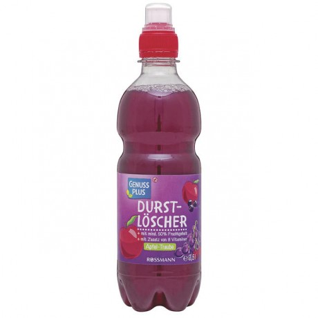 GENUSS PLUS Durstloscher Apfel-Traube 500 г
