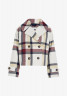 Tommy Hilfiger CHECK PEACOAT Summer jacket ecru CHECK PEACOAT Летняя куртка экрю