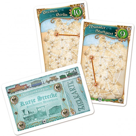 Asmodee Zug um Zug Deutschland Поезд