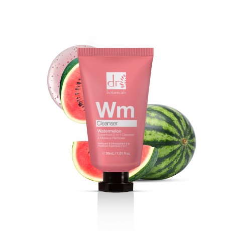 Dr Botanicals Watermelon Superfood 2-in-1 Cleanser & Makeup Remover  Очищающее средство и средство для снятия макияжа 2-в-1 с арбузным суперфудом