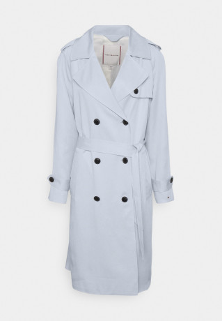 Tommy Hilfiger Trenchcoat breezy blue плащ свежий синий