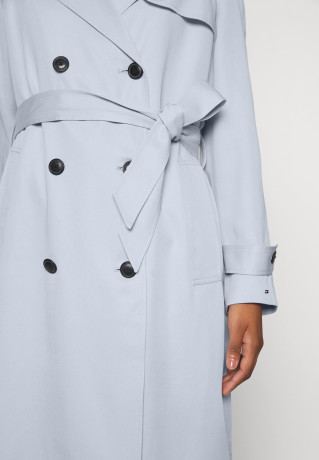 Tommy Hilfiger Trenchcoat breezy blue плащ свежий синий