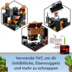LEGO LEGO Minecraft 21185 Die Netherbastion LEGO Minecraft 21185 Нижний бастион