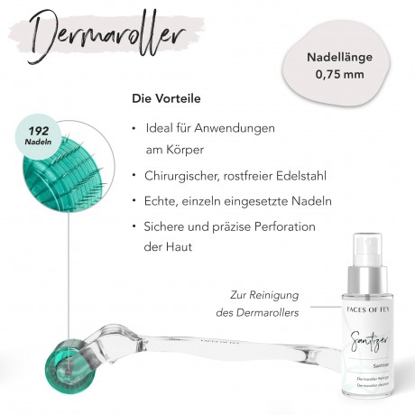 FACES OF FEY Microneedlingset Basic Niacinamid 0,75mm  Набор для микронидлинга базовый ниацинамид 0,75 мм