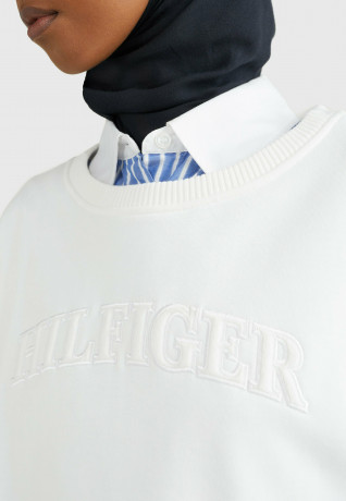 Tommy Hilfiger RLX TONAL O-NK  Sweatshirt ecru RLX TONAL O-NK Толстовка экрю
