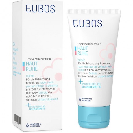 Eubos KINDER Haut Ruhe Creme Детский успокаивающий крем для кожи