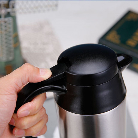 Yoyaxi Yoyaxi Reise-Wasserkocher 750 ml 12 V elektrischer tragbarer Wasserkocher, Auto, Transporter, LKW, Reisen, Camping, Heizung, Wasser  Yoyaxi дорожный чайник 750 мл 12 В электрический портативный чайник автомобильный фургон грузовик путешествия кемпи