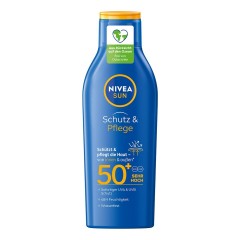 Nivea Schutz und Pflege Sonnenmilch  Солнцезащитное молочко для защиты и ухода