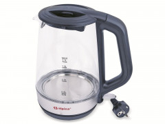 Alpina Alpina Wasserkocher ALPINA Wasserkocher, 1,7 L, 2200 W, Glas  Чайник Alpina Чайник ALPINA, 1,7 л, 2200 Вт, стекло