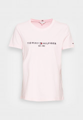 Tommy Hilfiger REGULAR TEE  Print T-shirt pastel pink REGULAR TEE Футболка с принтом пастельно-розовый