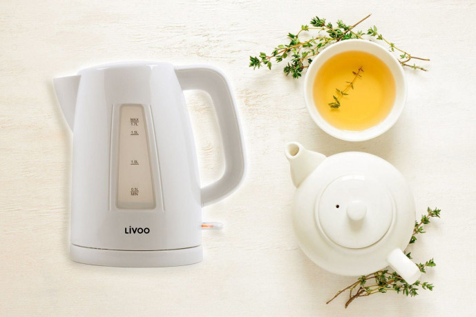 LIVOO LIVOO Wasserkocher DOD184W Weiss 1,7 Liter, 2200 W  Чайник LIVOO DOD184W белый 1,7 л, 2200 Вт
