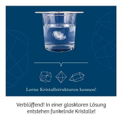 Kosmos Kristalle zuchten выращивать кристаллы