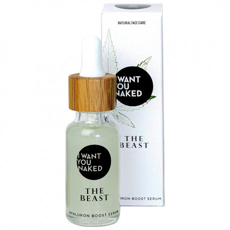 I WANT YOU NAKED Hyaluron Booster & Koffein The Beast Holy Hemp Face Serum  Hyaluron Booster &amp; Caffeine Сыворотка для лица The Beast Holy Hemp