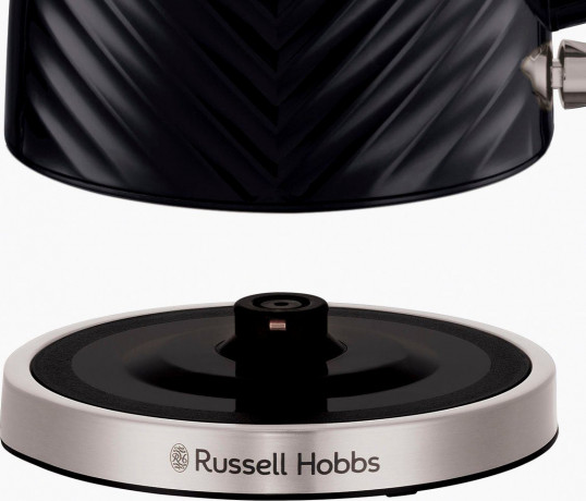 RUSSELL HOBBS RUSSELL HOBBS Wasserkocher Groove 26380-70, schwarz, 1,7 l, 2.400 Watt, 1,7 l, 2400 W  Чайник RUSSELL HOBBS Groove 26380-70, черный, 1,7 л, 2400 Вт, 1,7 л, 2400 Вт