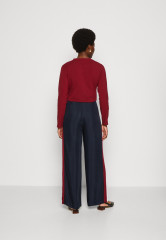 Tommy Hilfiger WIDE LEG PIECED PANTS Trousers desert sky БРЮКИ С ШИРОКИМИ НОГАМИ Брюки небо пустыни