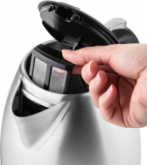 eta eta Wasserkocher ALENA ETA359090000, 1,7 l, 2200 W, Edelstahloptik, Kontaktsystem, Thermosicherung  чайник ETA ALENA ETA359090000, 1,7 л, 2200 Вт, имитация нержавеющей стали, контактная система, термопредохранитель