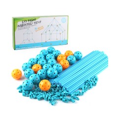 TOPMELON Kinderzelt zum Selbermachen mit Handmontage Детская палатка своими руками с ручной сборкой