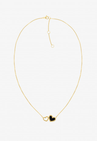 Tommy Hilfiger Necklace gold schwarz Ожерелье золотой черный