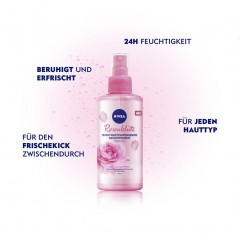 Nivea NIVEA Rosenwasser Gesichtsspray  NIVEA спрей для лица с розовой водой