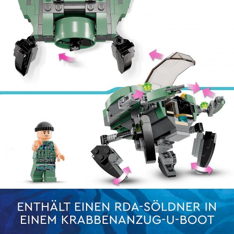 LEGO LEGO Avatar 75579 Payakan der Tulkun und Krabbenanzug LEGO Avatar 75579 Паякан Тулкун и костюм краба