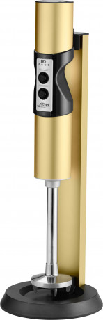 ritter ritter Akku-Stabmixer stilo 7 Plus Trendfarbe Gold, 120 W, mit 4 Aufsatzen aus Edelstahl sowie 2 Mixbechern  Аккумуляторный ручной блендер Ritter stilo 7 Plus модного золотого цвета, 120 Вт, с 4 насадками из нержавеющей стали и 2 чашками для смешив