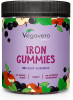 Vegavero Iron Gummies жевательные витамины с железом, для детей и взрослых, 90 пастилок, натуральный состав