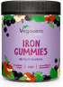 Vegavero Iron Gummies жевательные витамины с железом, для детей и взрослых, 90 пастилок, натуральный состав
