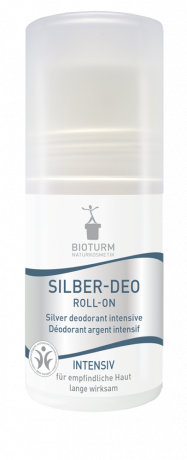 Bioturm Silber Deo Roll-on intensiv 50ml  Silver Роликовый дезодорант интенсивный 50мл
