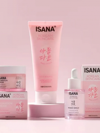 Isana Korean Skincare Hydration cream, Увлажняющий крем Korean Skincare Cica & Panthenol, 50 мл